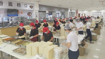 5000+份盒飯出品，華逸府為重大活動(dòng)提供應急供餐保障